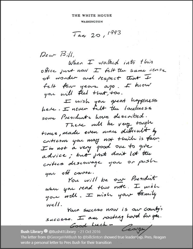 Bush Letter